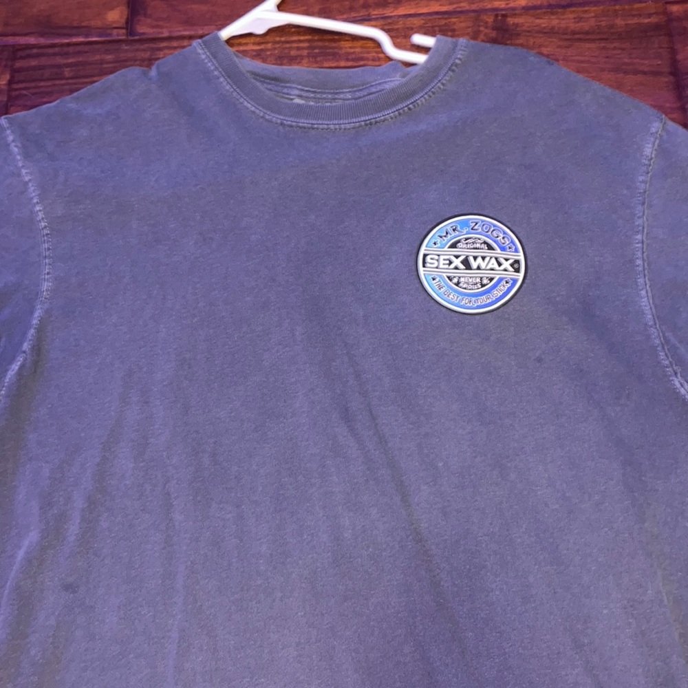 Sex Wax shirt blue unisex